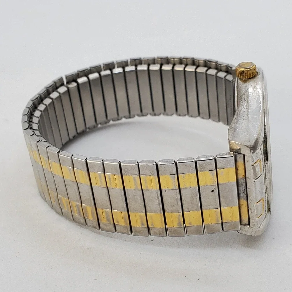 Men's Watch 36MM Gray Dial‎ Gray Gold Tone Bracelet Band 6